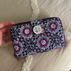 Vera Bradley purple wallet